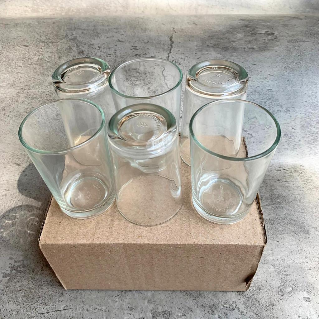 6 PCS Gelas Kaca UT 05 & 08 / Gelas Kopi / Gelas Kaca 6 Pcs