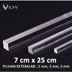 

Penggaris Mistar Kue 7 cm x 25 cm