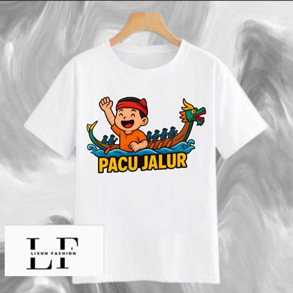 BAJU KAOS VIRAL PACU JALUR ANAK/KAOS ANAK PACU JALUR UMUR 1-10TH UNISEX