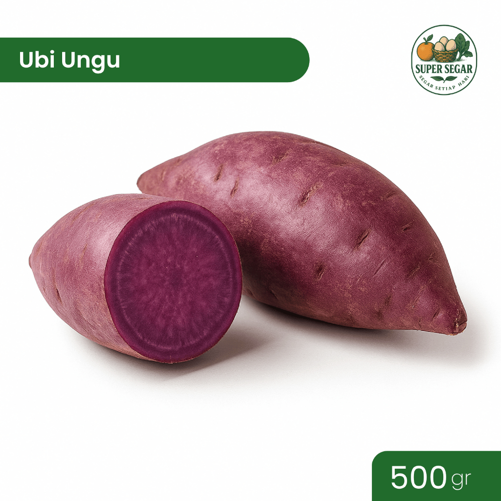 

Ubi Ungu Manis 500-1000gr Super Segar