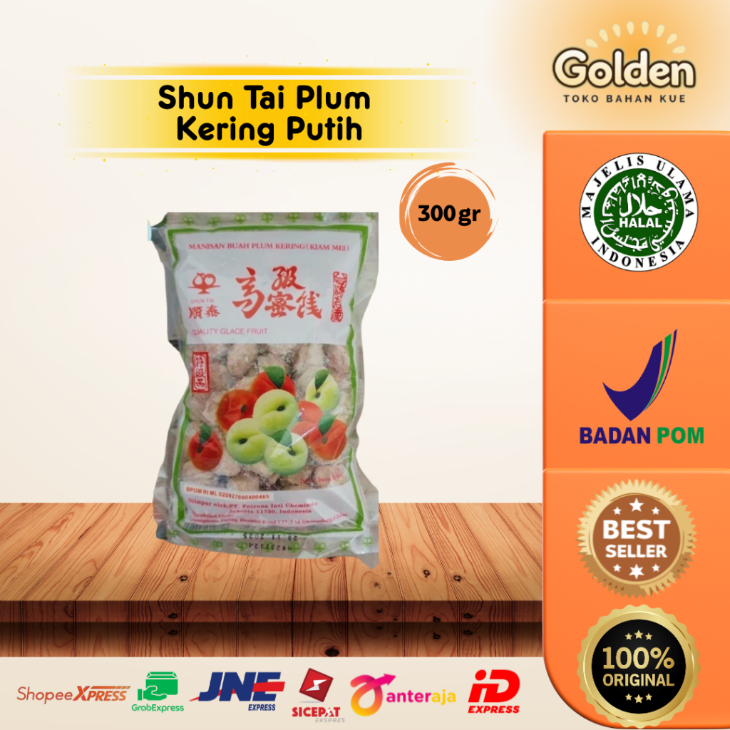 

Shun Tai Plum Kering Putih 300gr