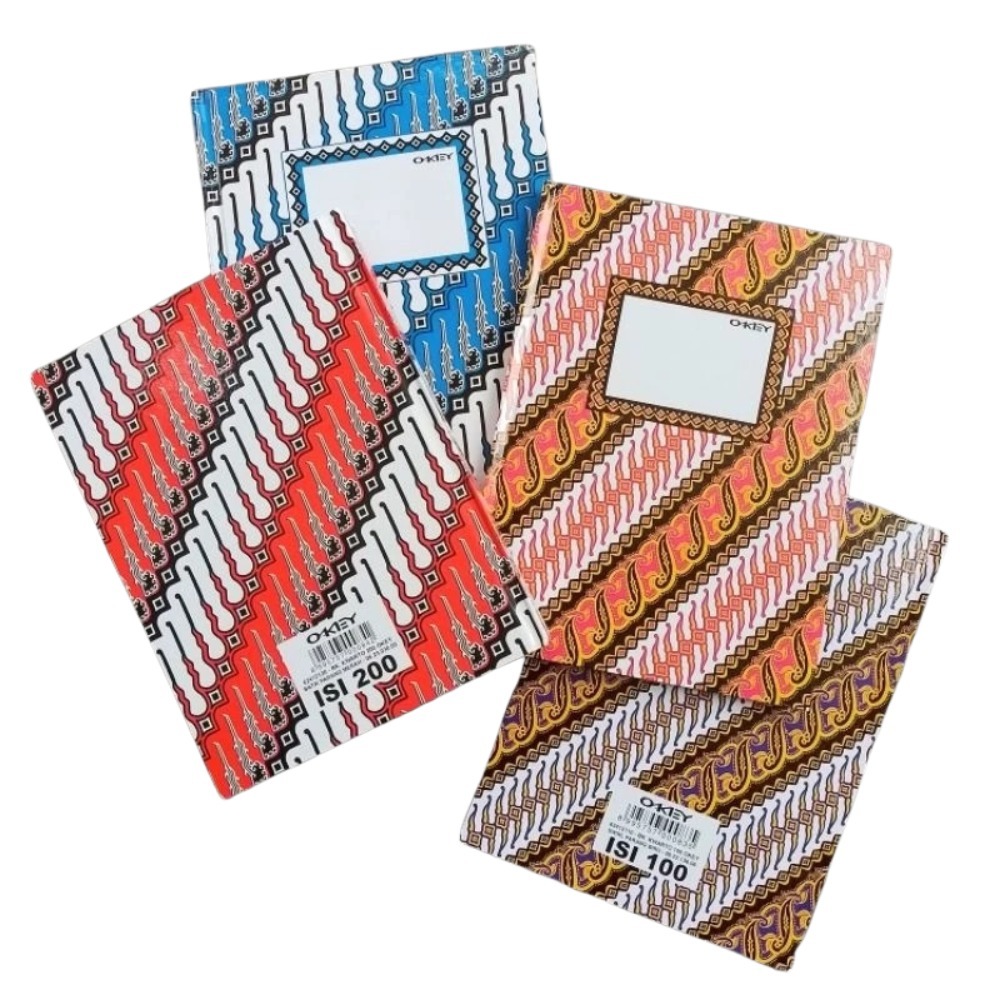 Buku Hardcover Quarto isi 200 Lembar Per Buku