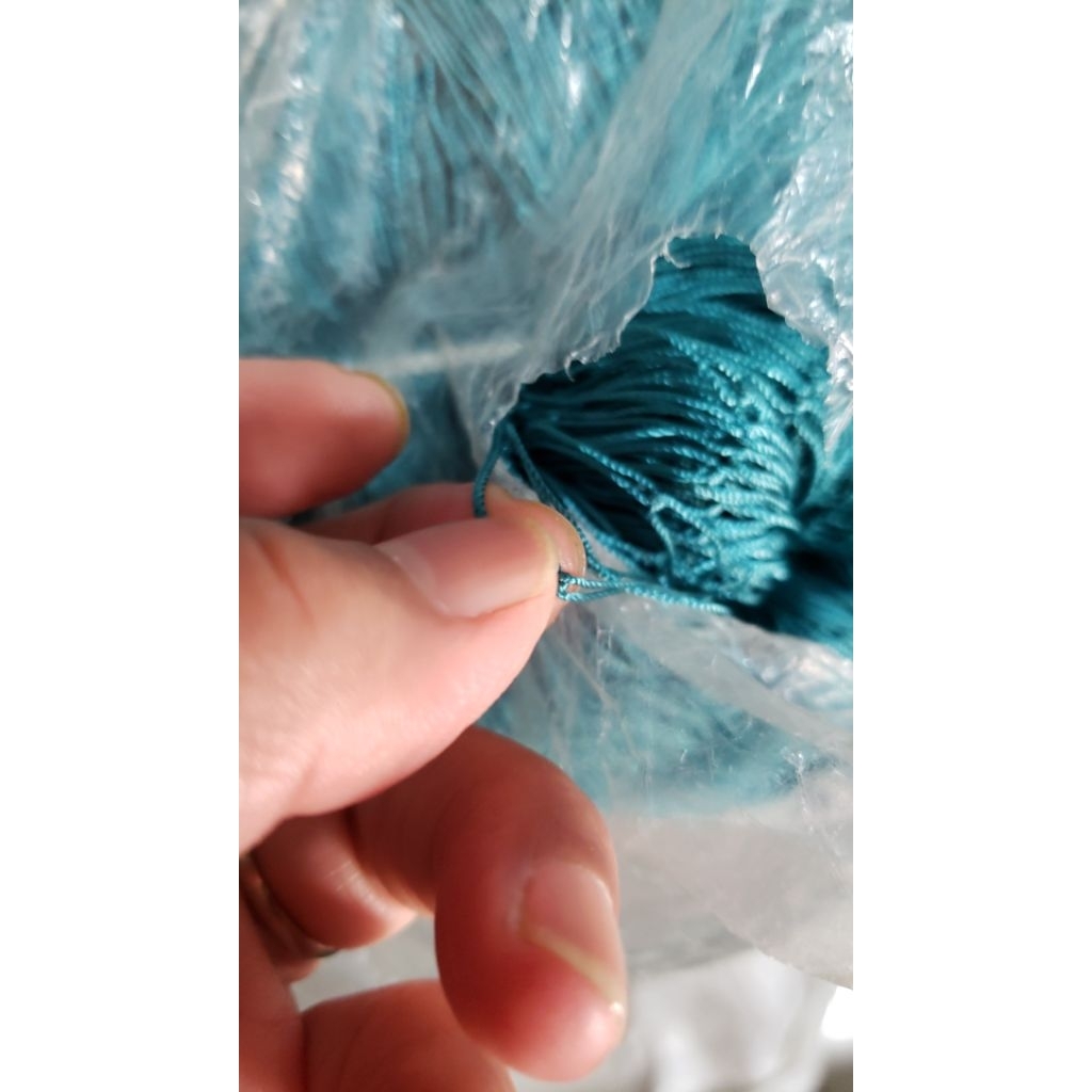 jaring ikan bahan nilon 21/2 d9 6.25mtr x 90mtr