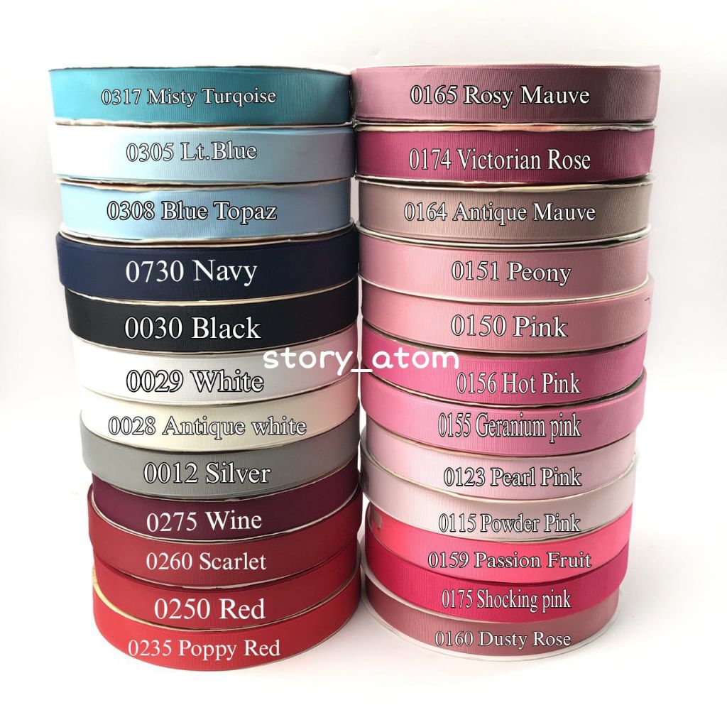 

20 YARD | 6MM | PITA GROSGRAIN IMPORT / PITA GGF