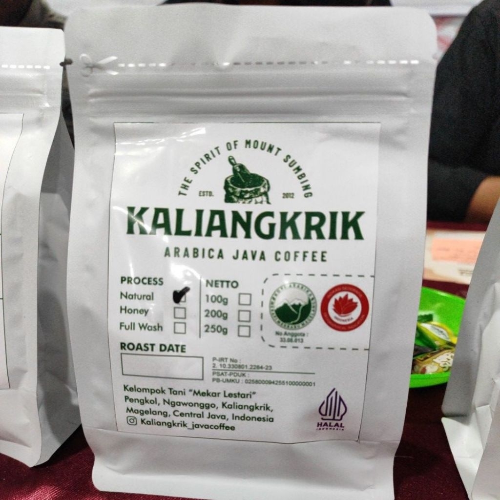 

Kopi Arabica Natural Kaliangkrik 200gr