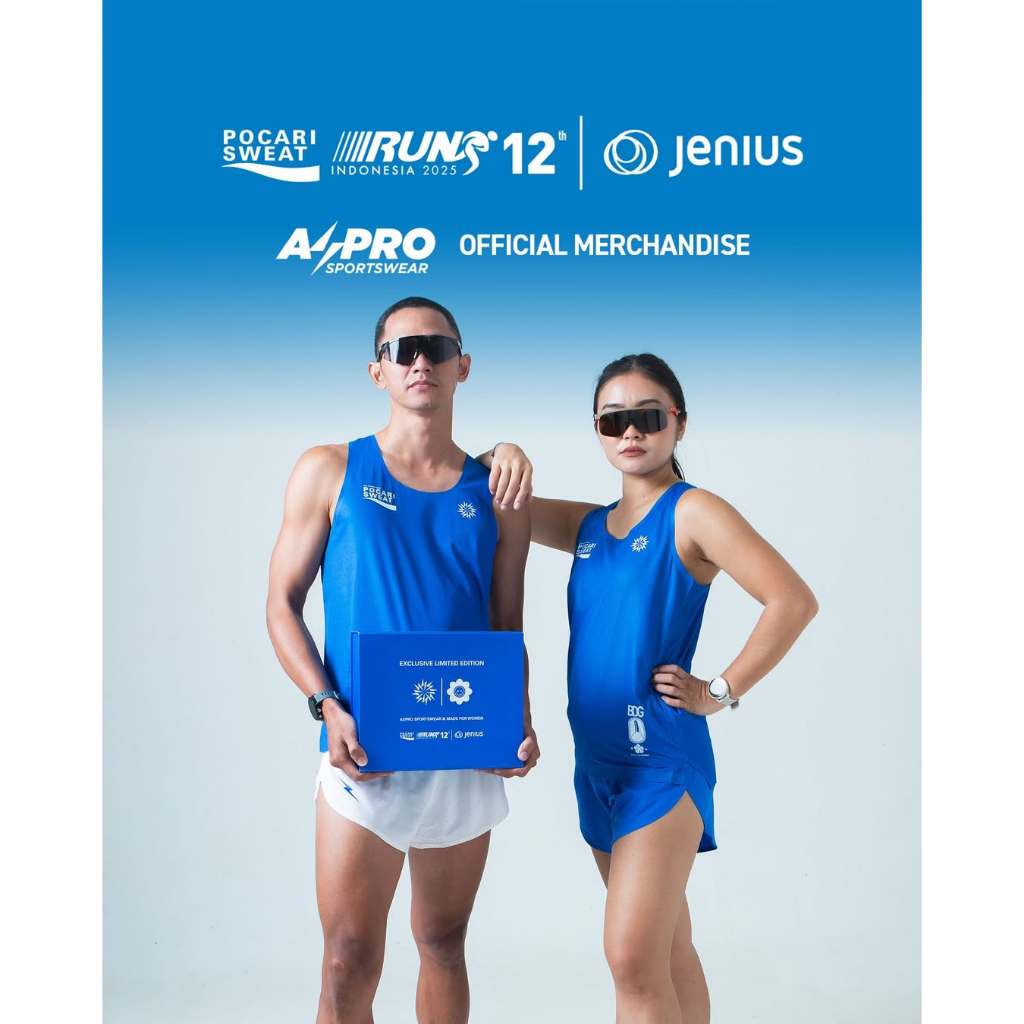 PSRI 12 [ASPRO Sportswear] Vaporlite Singlet - For Running Men & Women