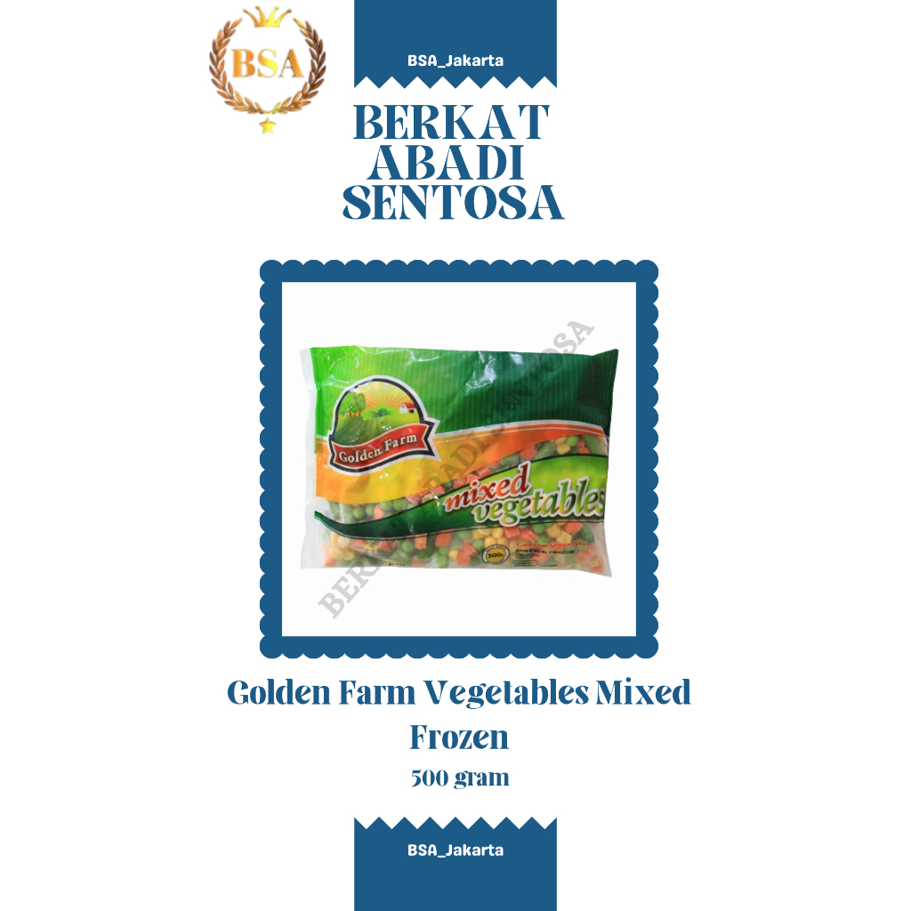 

Golden Farm Vegetables Mixed Frozen (500 gr)