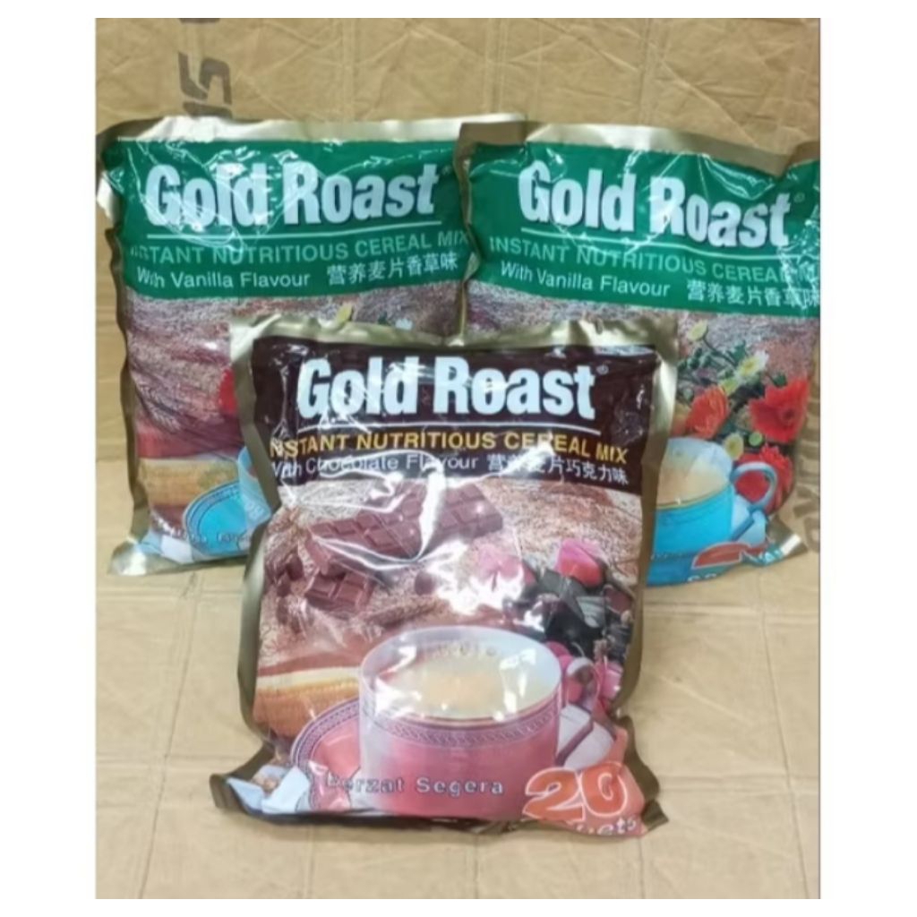 

goldroast cereal coklat vanila