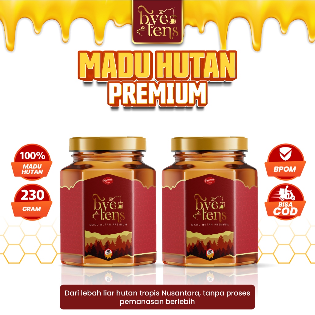 

Bye Tens Madu Hutan Premium - Bikin Badan Fit & Stamina Tahan Lama, Coba Sekarang