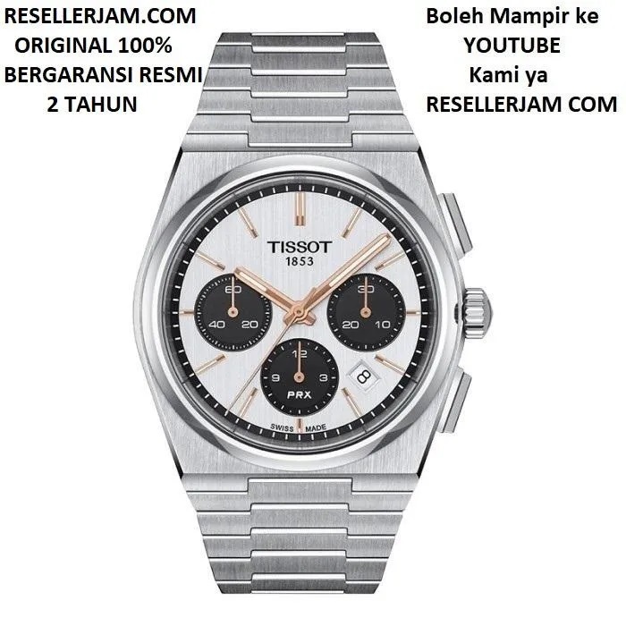 JAM TISSOT PRX AUTOMATIC CHRONOGRAPH T137.427.11.011.00 ORIGINAL