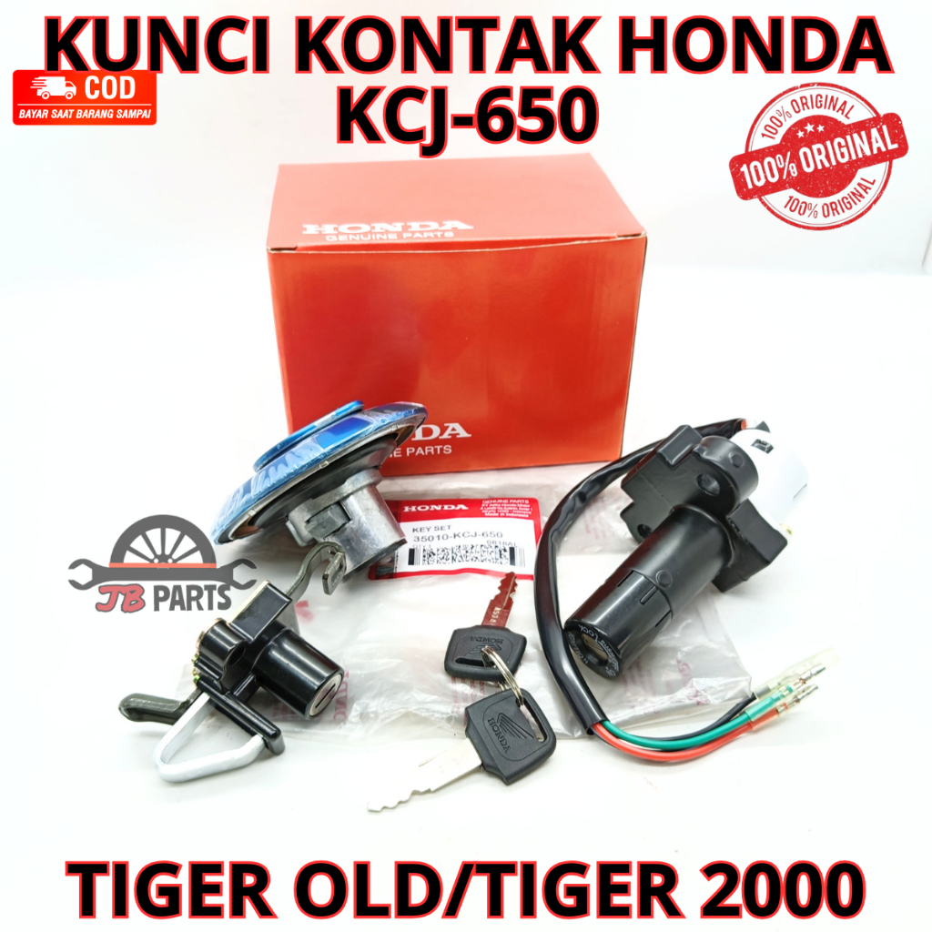 KUNCI KONTAK HONDA KCJ TIGER OLD/ TIGER 2000 Kualitas original Presisi tidak bengkok dan awet anti k
