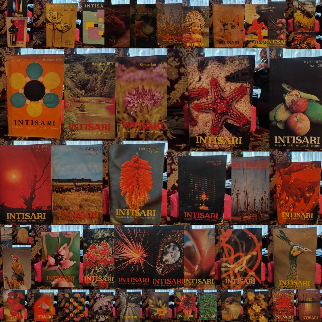 Majalah Bulanan untuk Umum "INTISARI" 1965-1979 (Majalah Lawas Jadul)