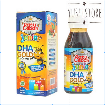

Grosir Madu Anak Ratu Lebah Junior DHA GOLD 150 gr