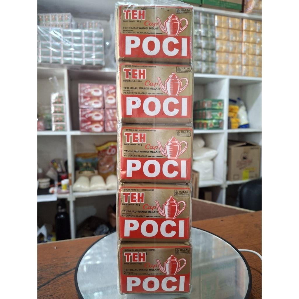 

Teh Tubruk Cap Poci Melati Gold 40gr/ Teh Poci Gold Tubruk Melati