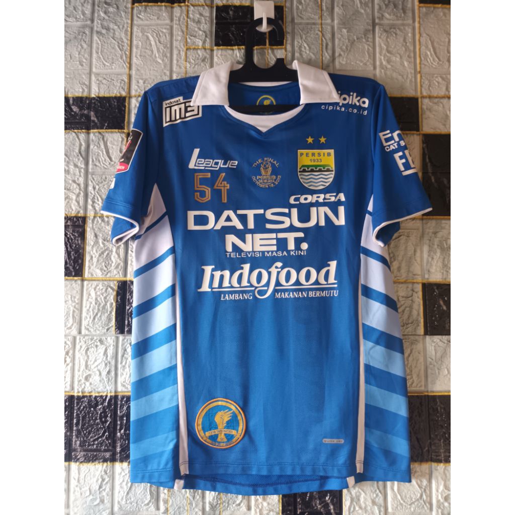 Persib Pilpres 2015 Home & Away (S) Player Issue & Matchworn (MW)