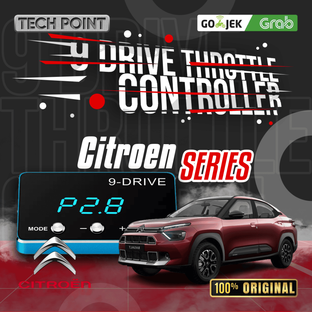 9 Drive Citroen Basalt Race Chip Piggyback Throttle Controller Remap