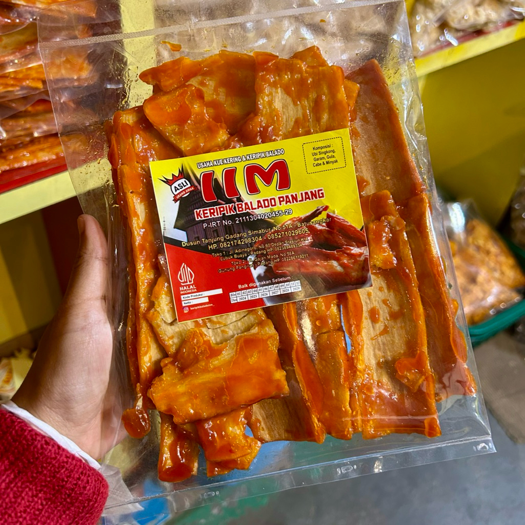 

IIM DAKAK-DAKAK | Keripik Balado Panjang