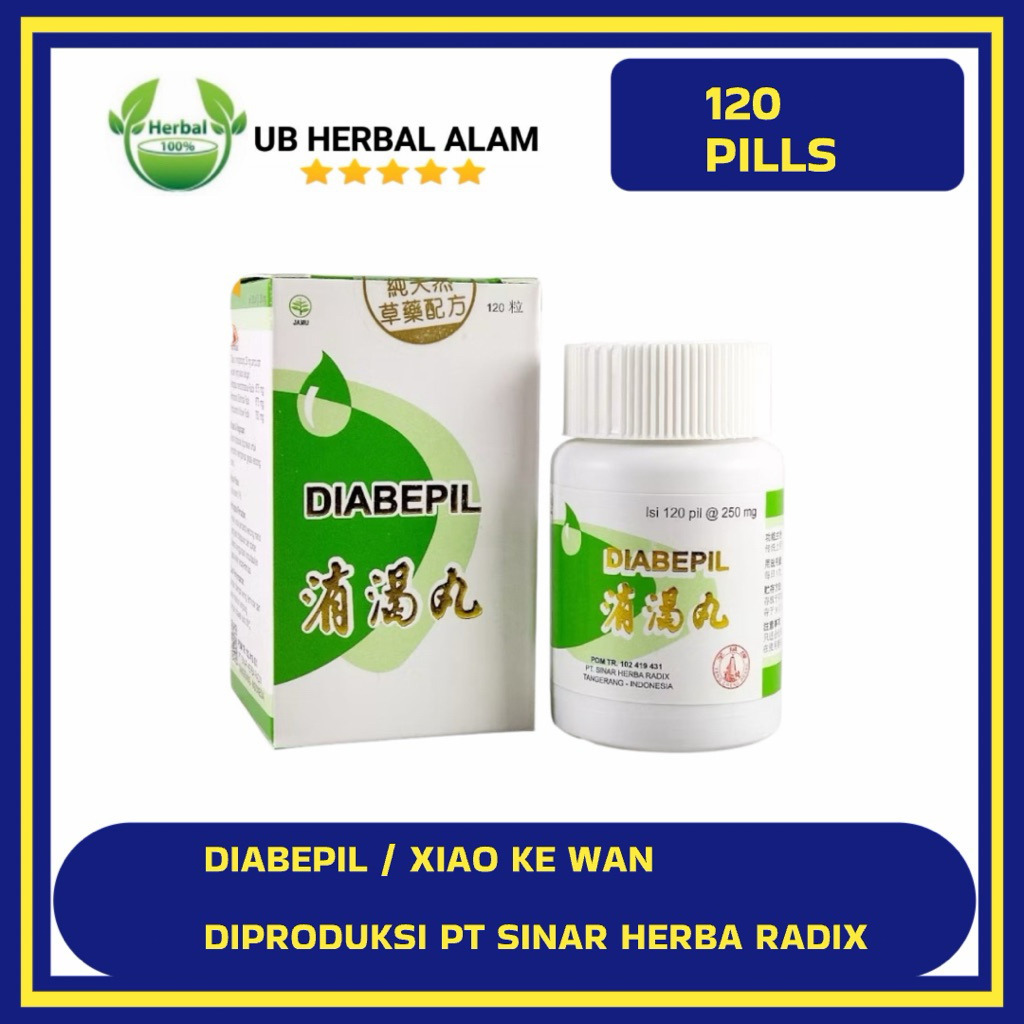 Diabepil / xiao ke wan / xiaoke pill / obat diabetes pankreas kencing manis