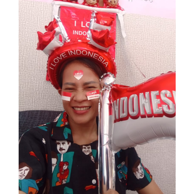 

Stiker Pipi Premium Sticker Bendera Pipi Bahan Glossy 1 Biji