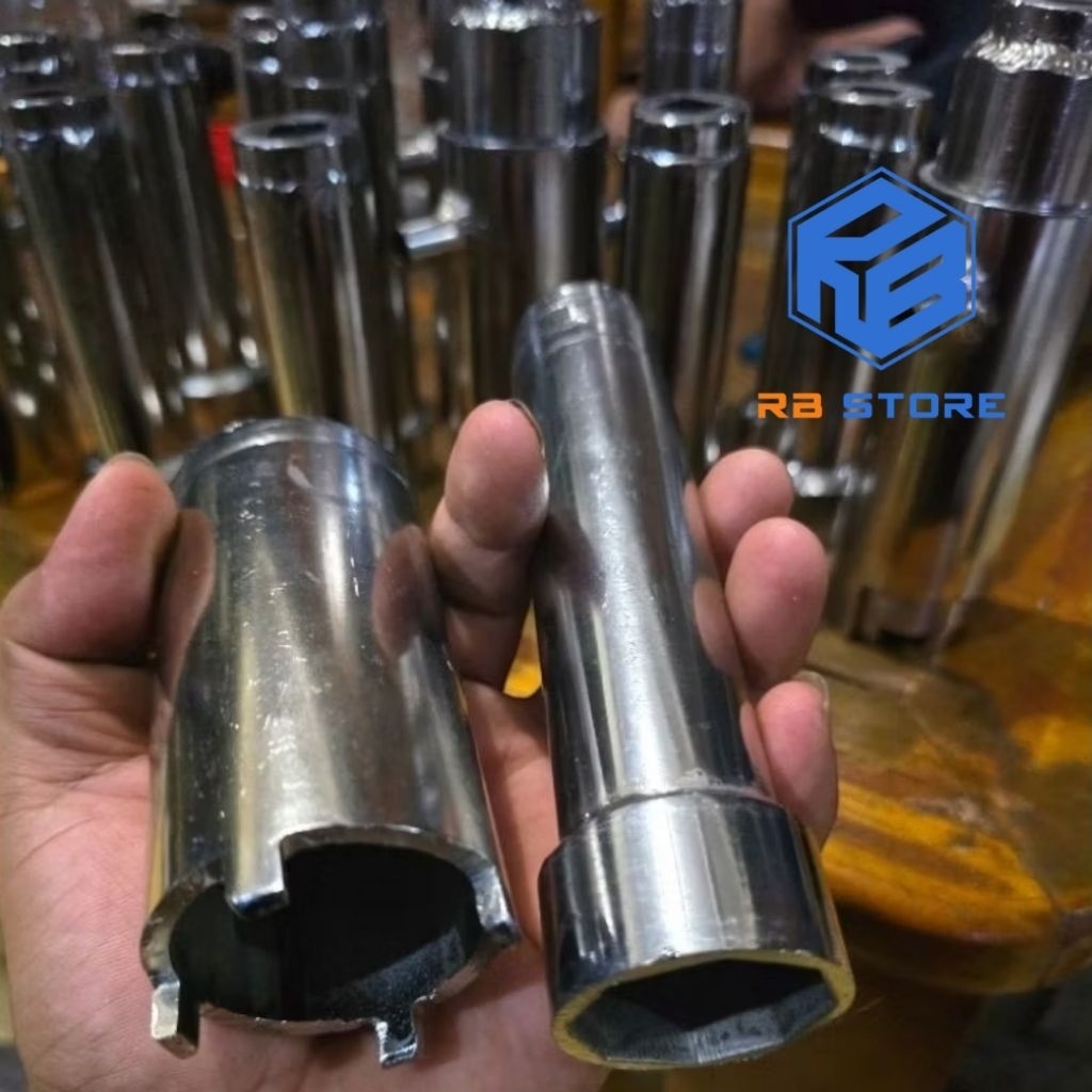 Kunci komstir Honda Tebal Cromm Treker mur komstir motor honda