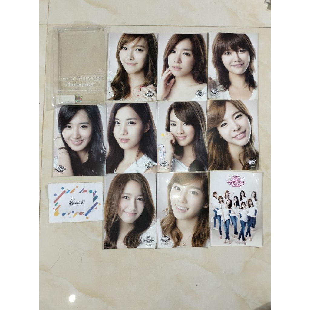 [RARE] SNSD Girls' Generation SMTown Love 2010 Official Postcard
