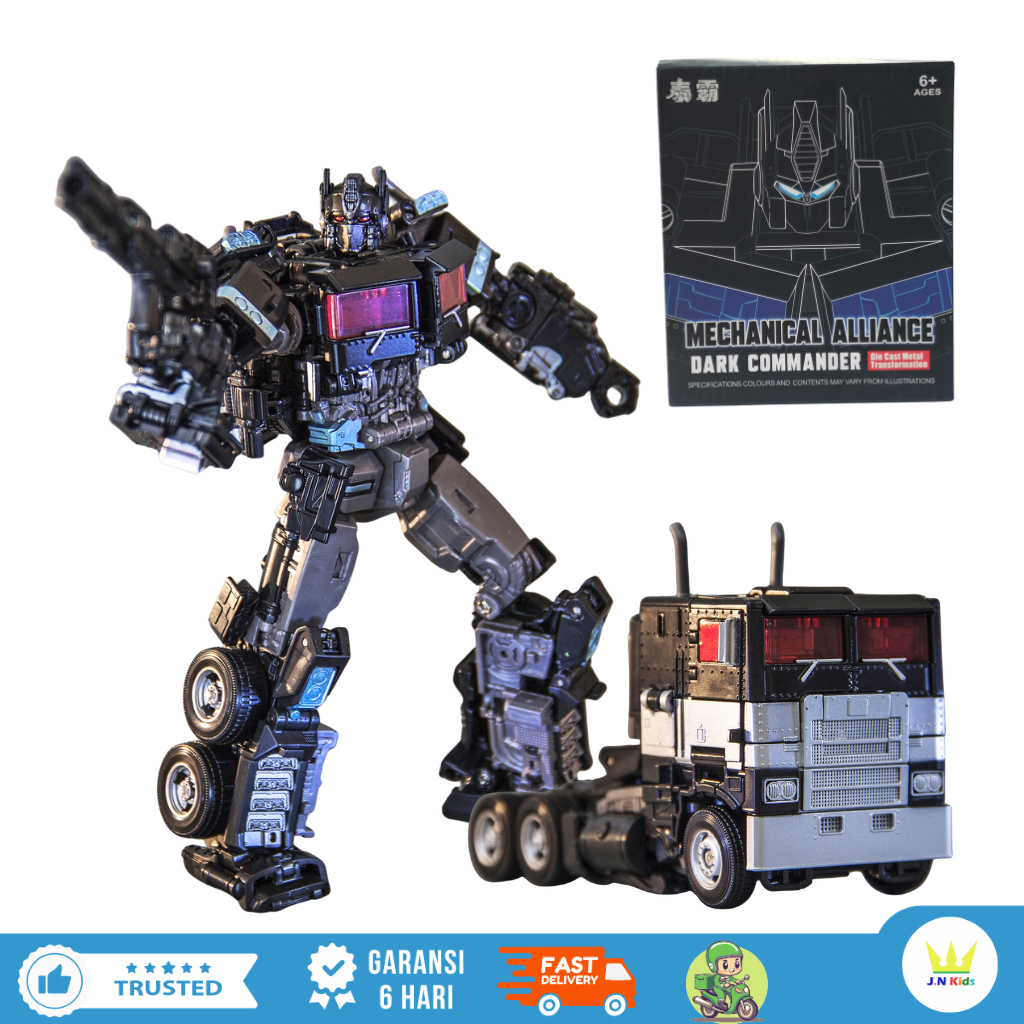 Mainan Action Figure Robot Optimus Dark Commander