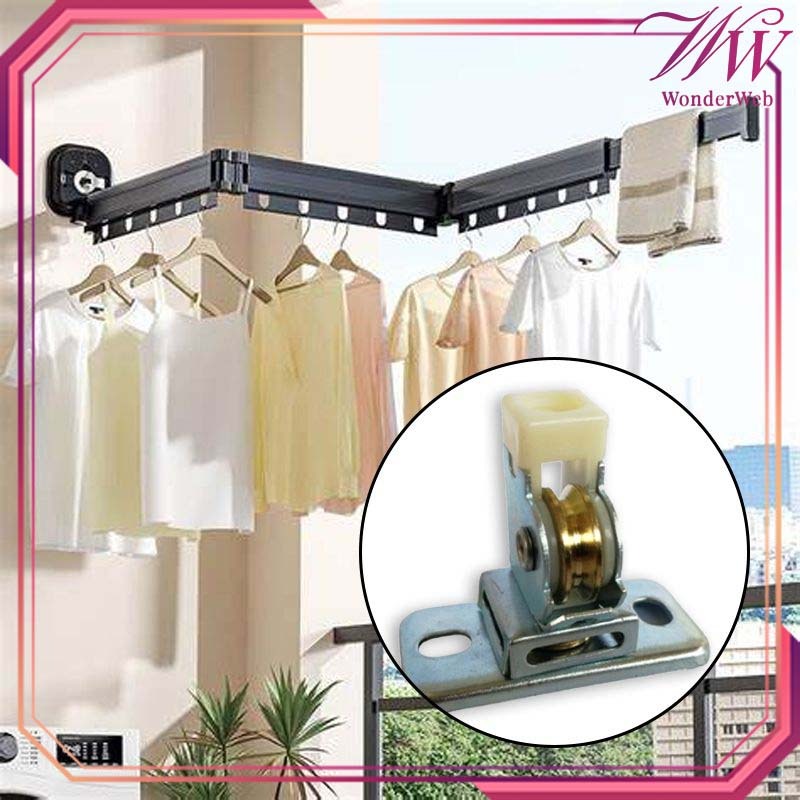 Katrol Kerekan Jemuran / Katrol Jemuran Lifting / Pulley Kerekan Jemuran / Katrol Jemuran Baju / Cat