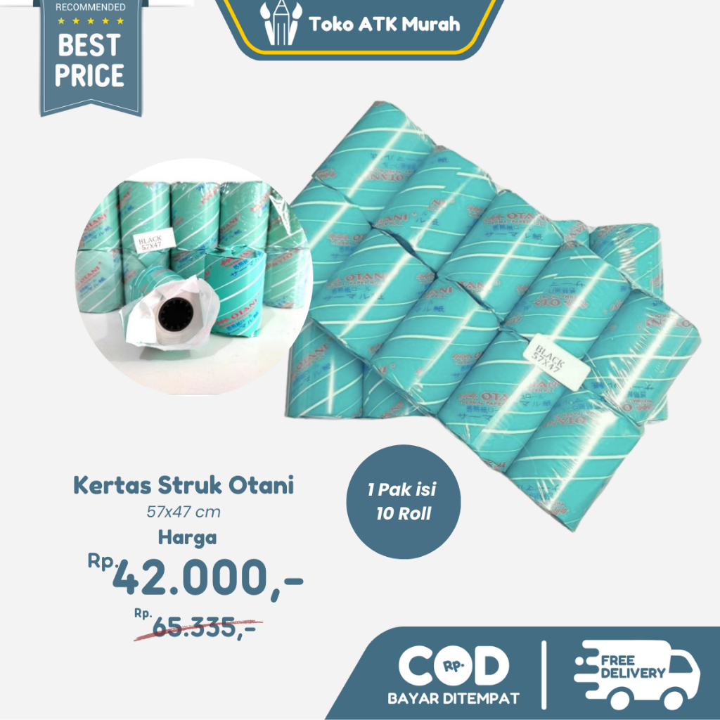 

Kertas struk Thermal 57 x 47 Otani