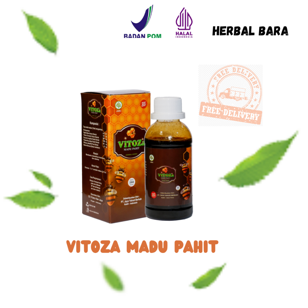 

Madu Pahit VITOZa Original 280ml Obat Herbal Tradisional untuk Asam Urat, Kolesterol, Asam Lambung, Stroke, darah tinggi
