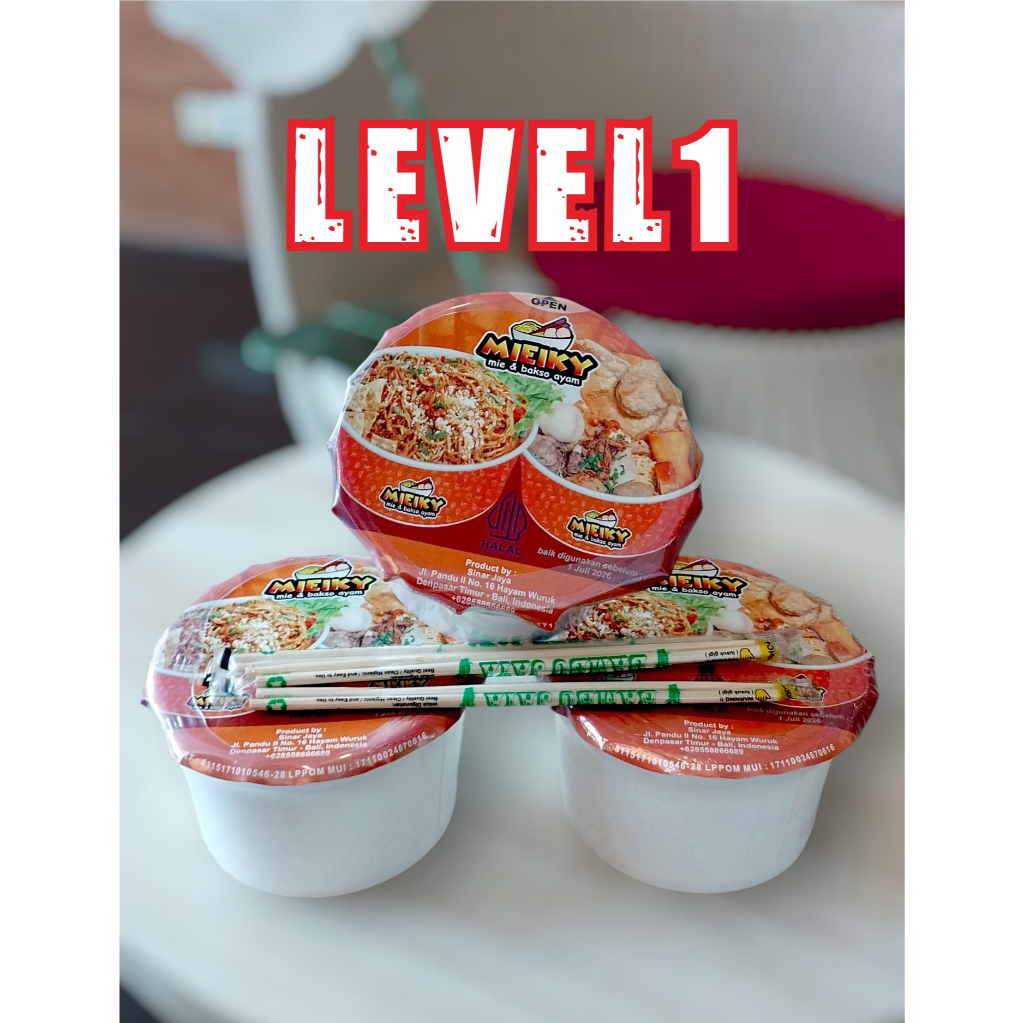 

mieiky instan level 1