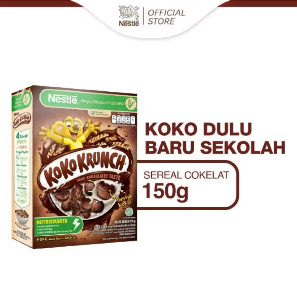 

Koko Krunch Sereal Cokelat 150g – Sarapan Nikmat & Bergizi untuk Anak Aktif