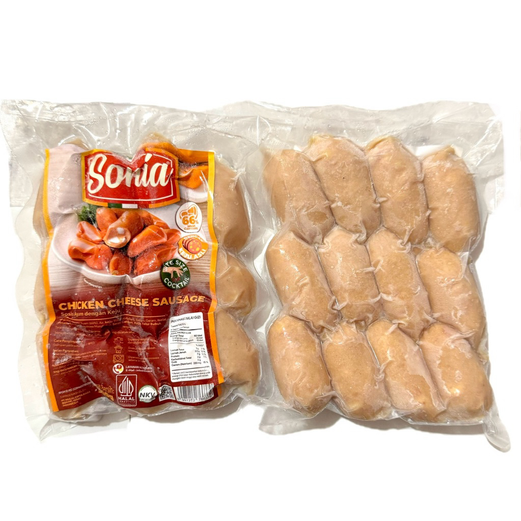 

Sonia Sosis Chicken Cheese Cocktail Sausage 300g