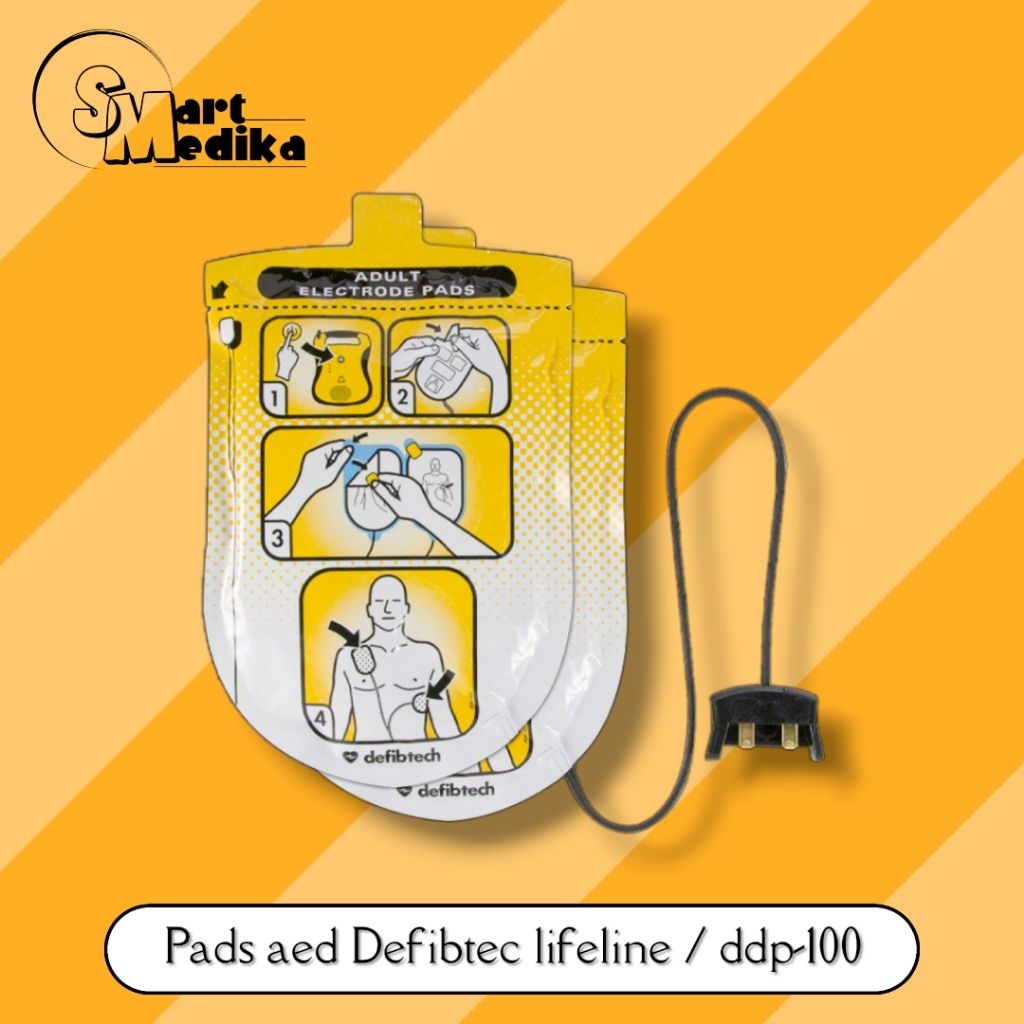 PADS AED DEFIBTECH LIFELINE / AED PADS FOR DEFIBTECH LIFELINE