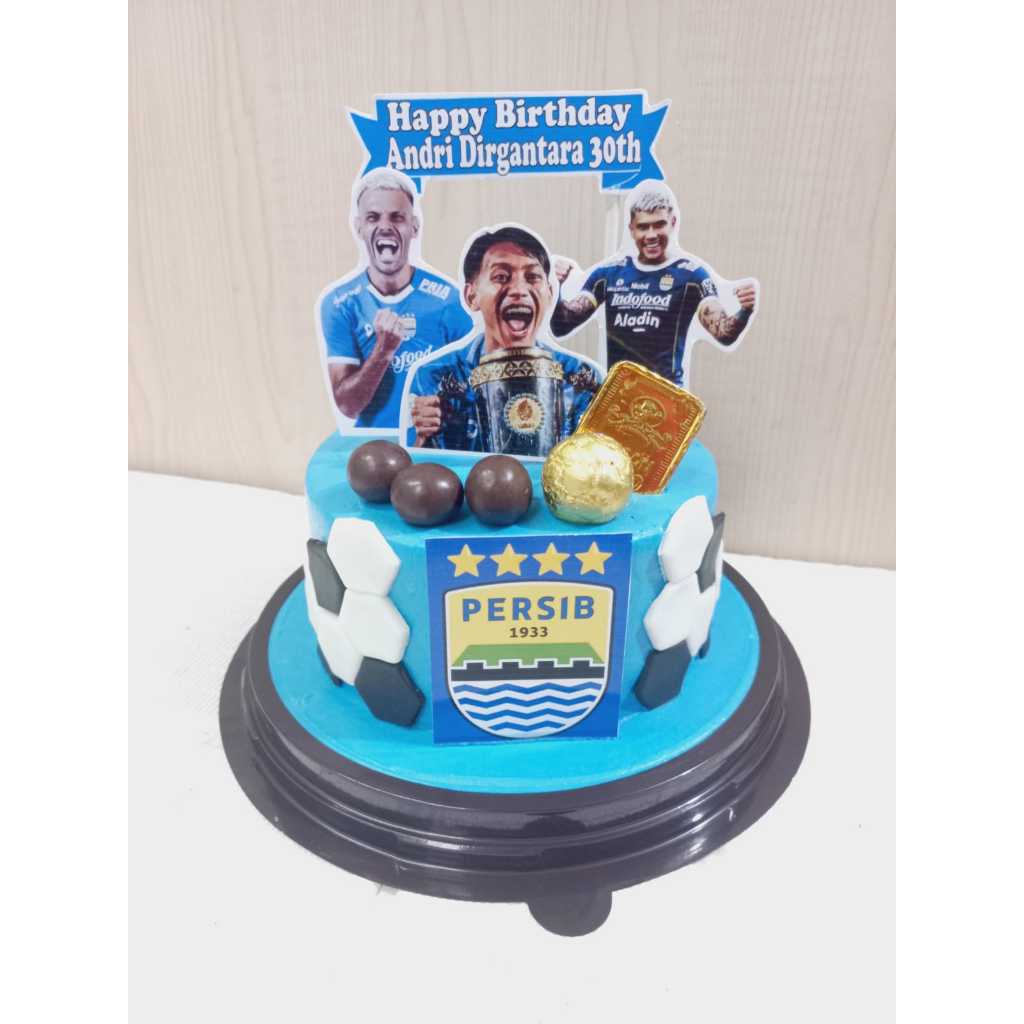 

kue ulang tahun mini PERSIB persib uk 12cm