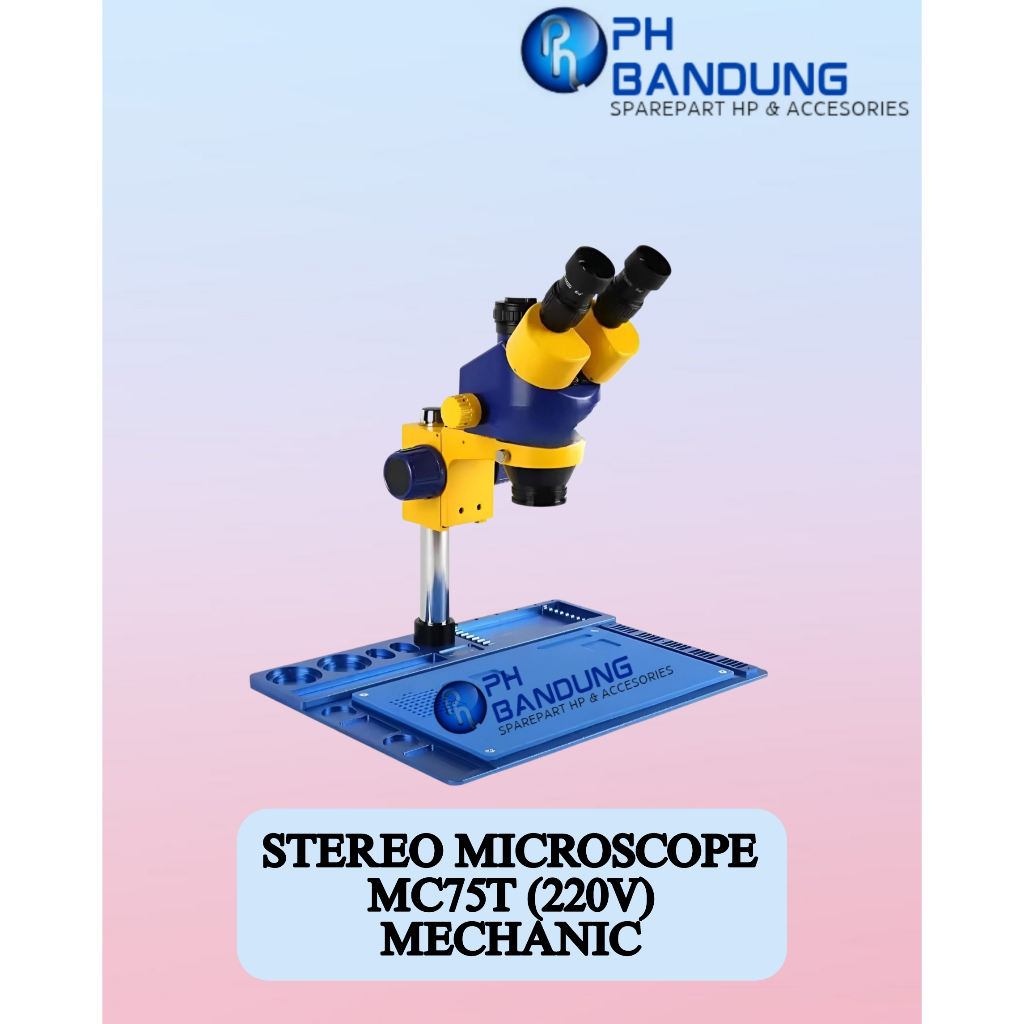 (PH BANDUNG) StereoMicroscope MC75T (220V) Mechanic