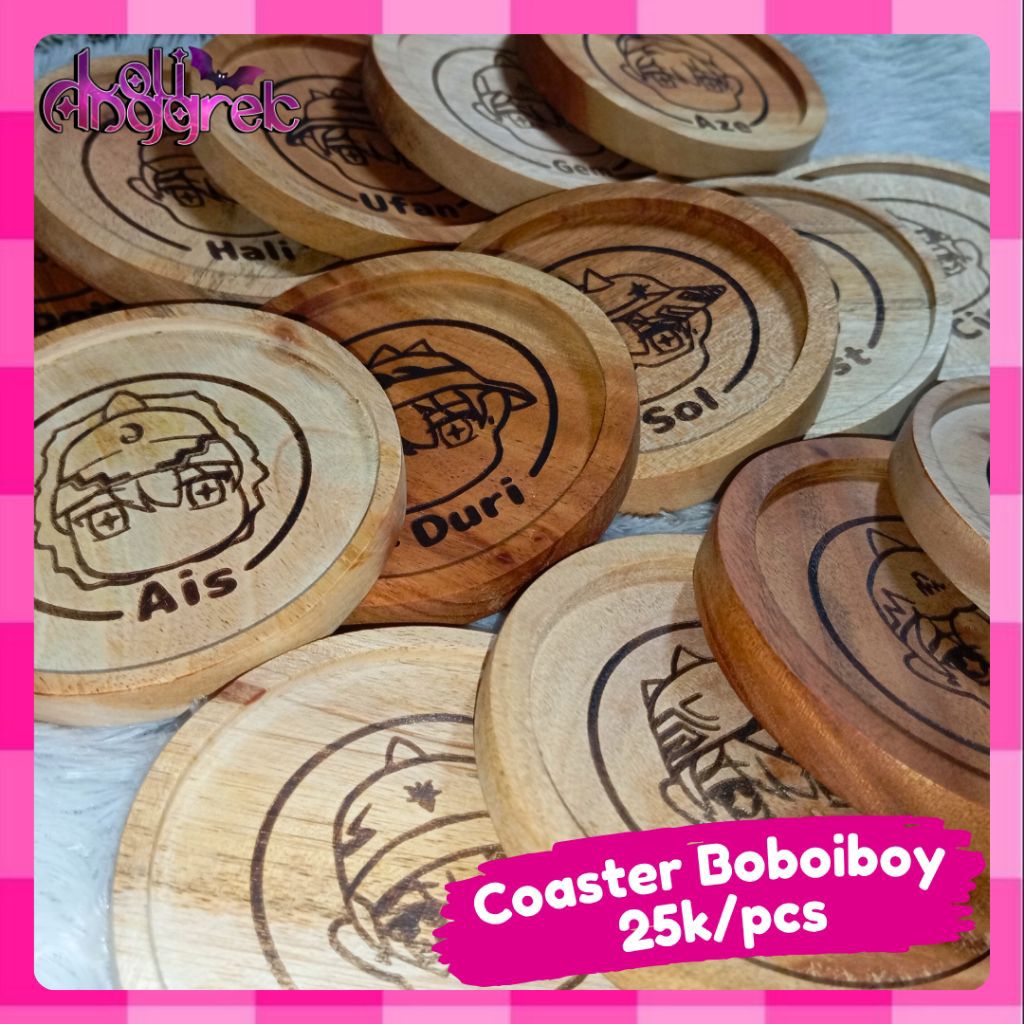 Fanmerch Coaster Boboiboy