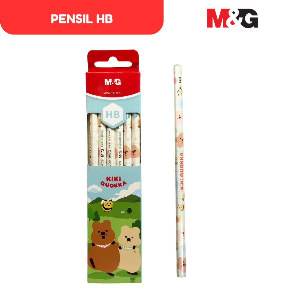 

Pensil HB M&G Kiki Quokka #AWP307D9 Pencil Sekolah & Kantor - SATUAN