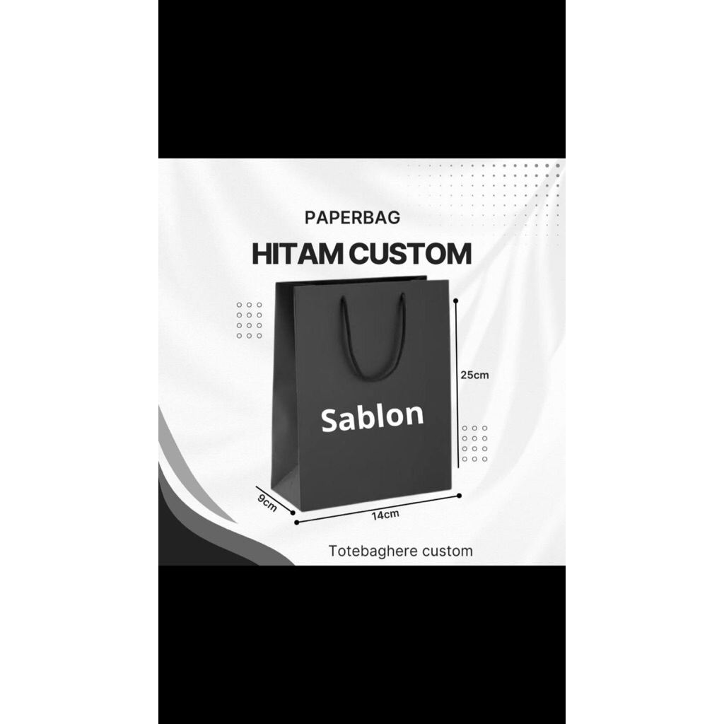 

Tas Kertas/ Paperbag Custom Desain