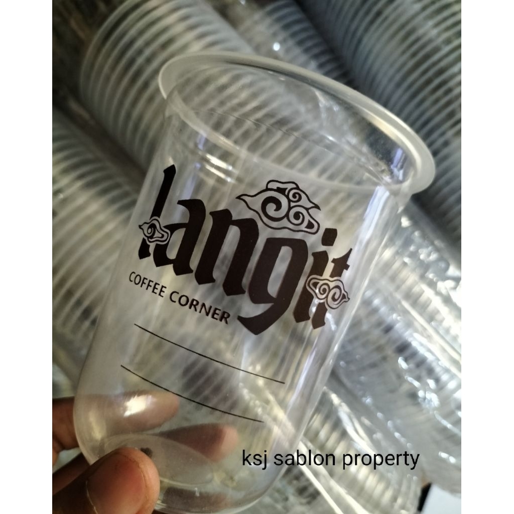 cup sablon oval 16oz, starindo