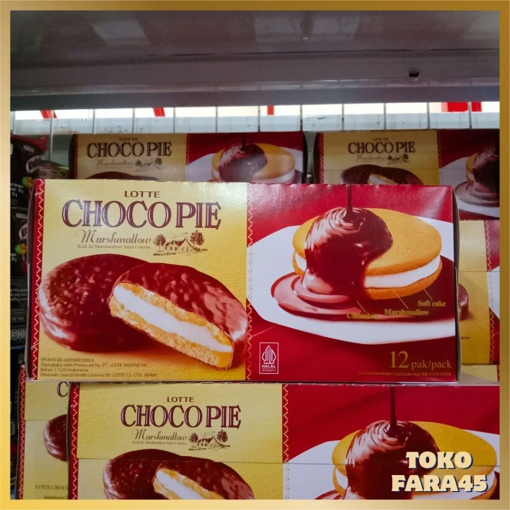 

CHOCO PIE 1PACK ISI 12