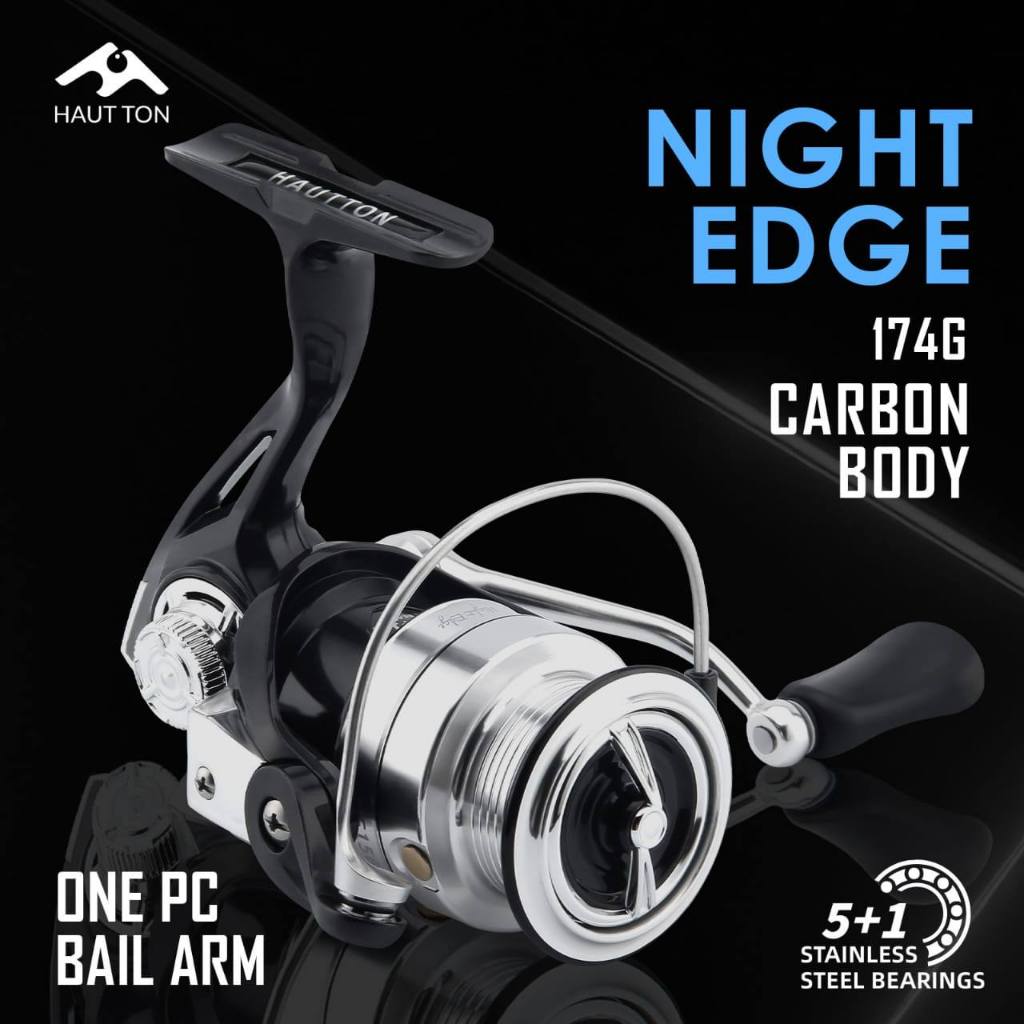 Reel SPINNING HAUTTON NIGHT EDGE (CARBON BODY)