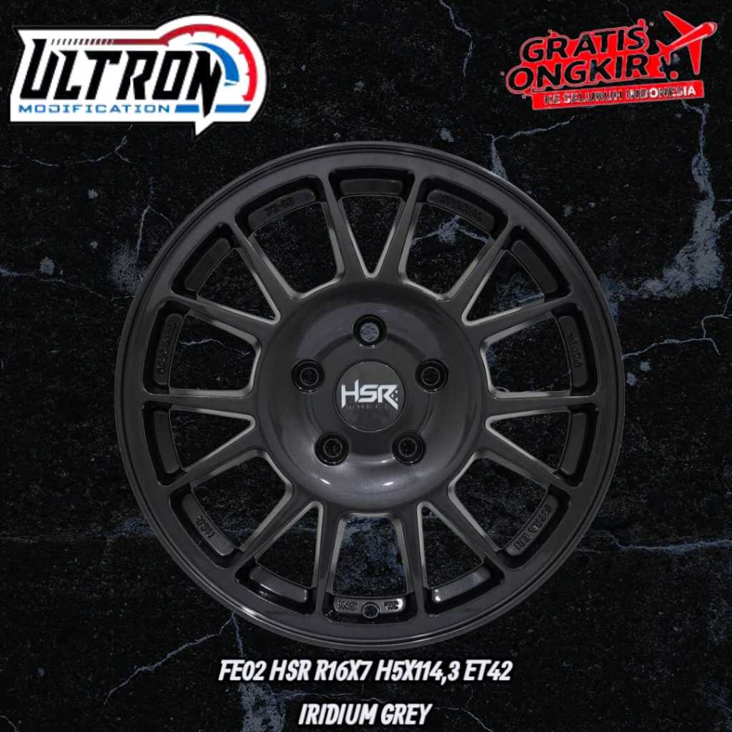 VELG RACING R16 HSR FE 02 PELEK RING 16 MOBIL ERTIGA GRAND MAXX LUXIO INNOVA APV