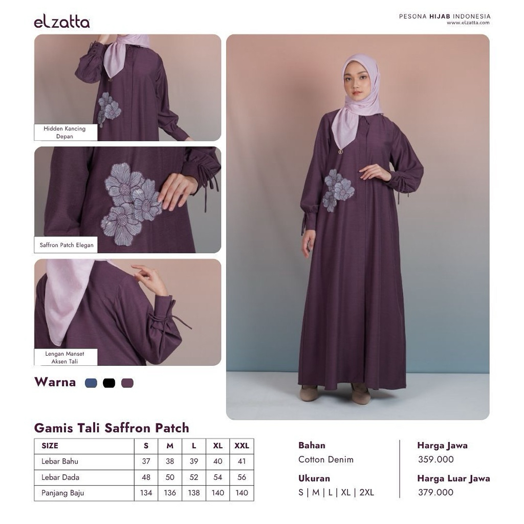 GAMIS TALI SAFFRON PATCH