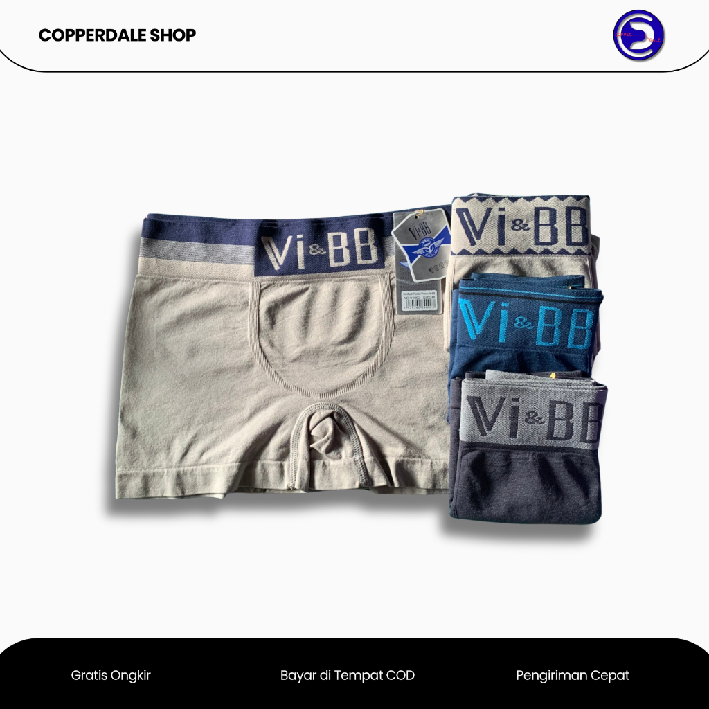 CELANA DALAM PRIA-BOXER VI-BB/BOXER PRIA/CELANA DALAM MODEL BOXER