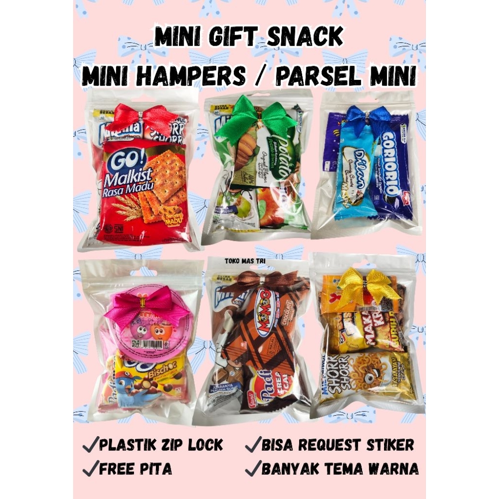 

MINI GIFT PARSEL SNACK MINI MURAH