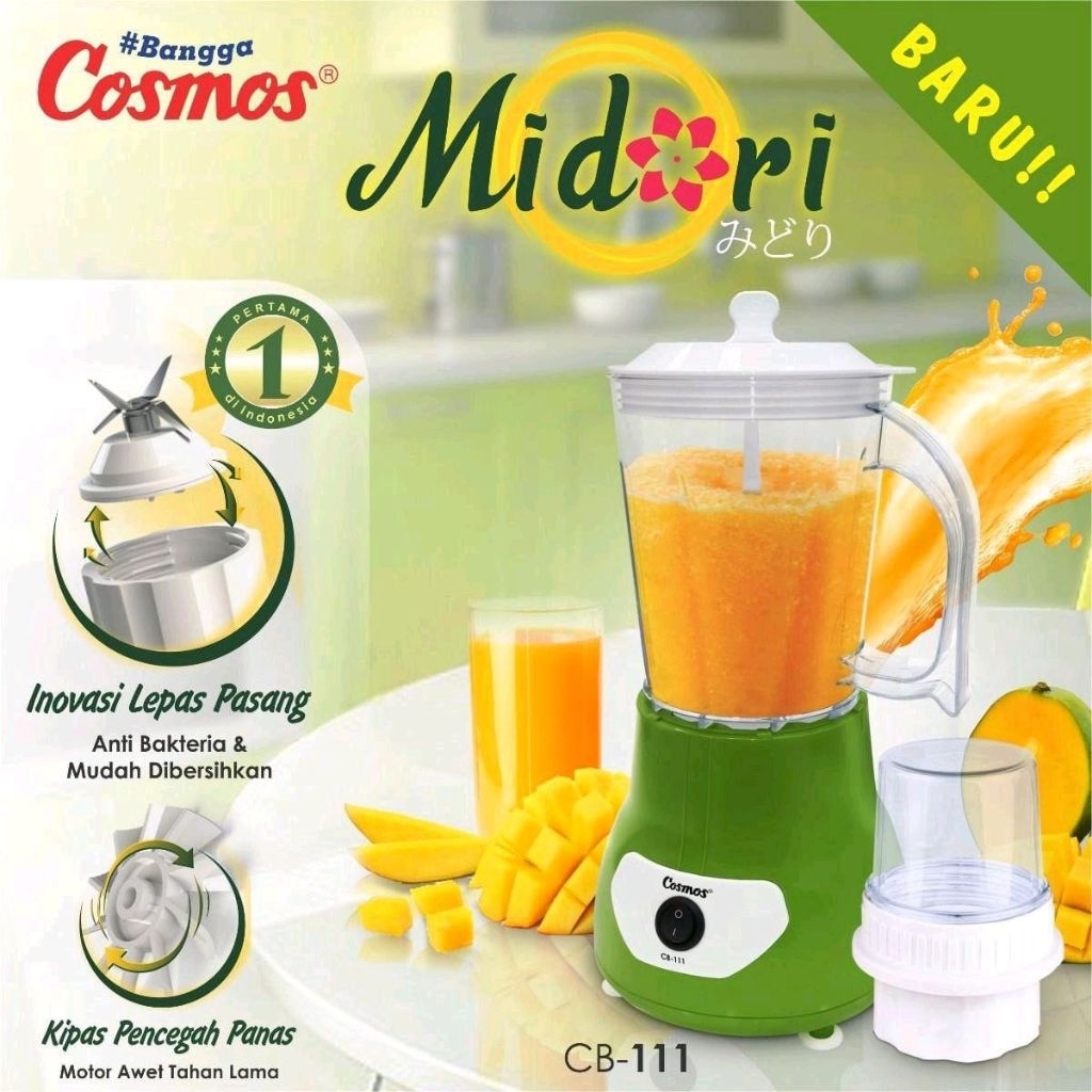 Blender cosmos CB 111 / Blender 2in1 cosmos cb111 /blender bumbu / blender buah
