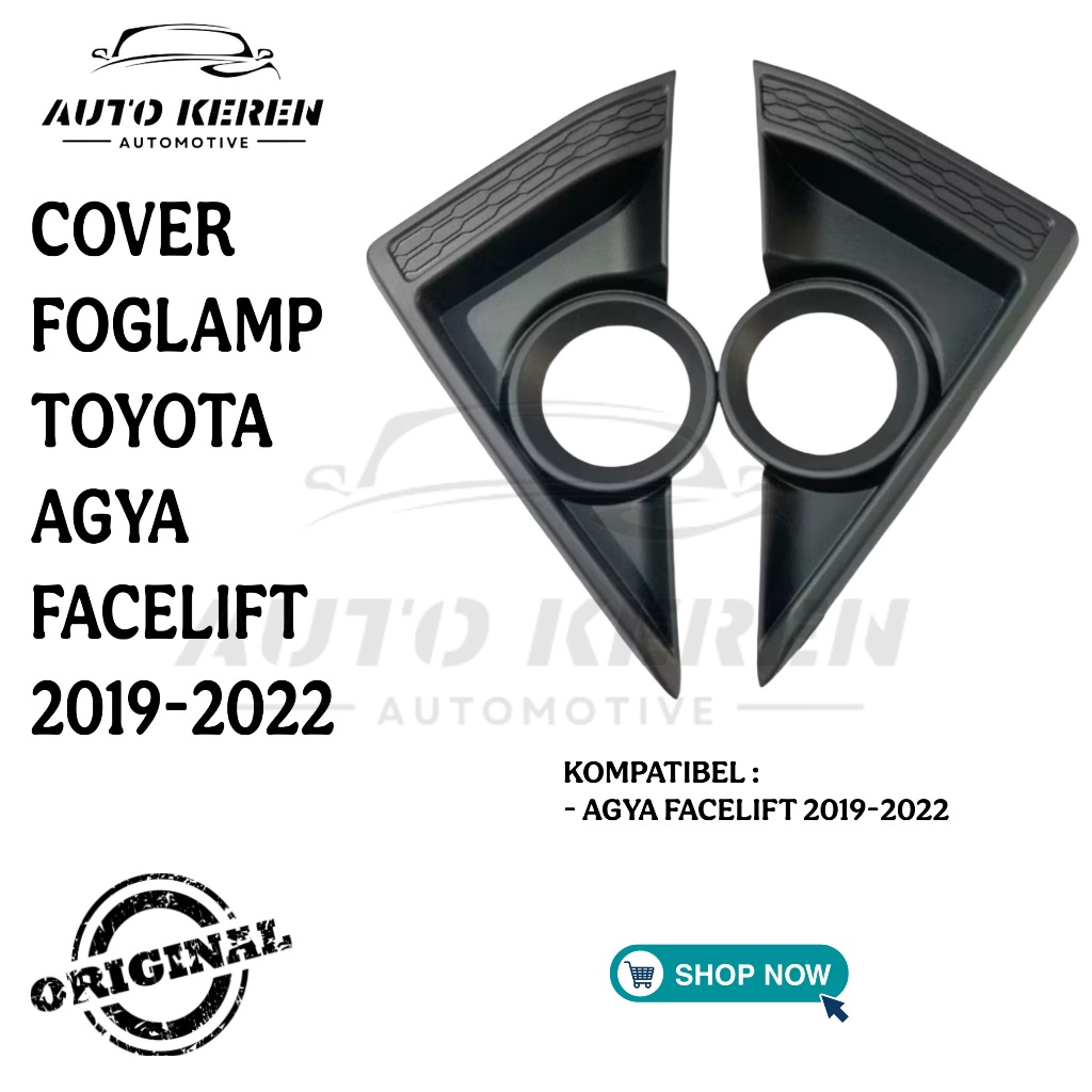 COVER FOGLAMP AGYA FACELIFT 2019-2022 ORIGINAL