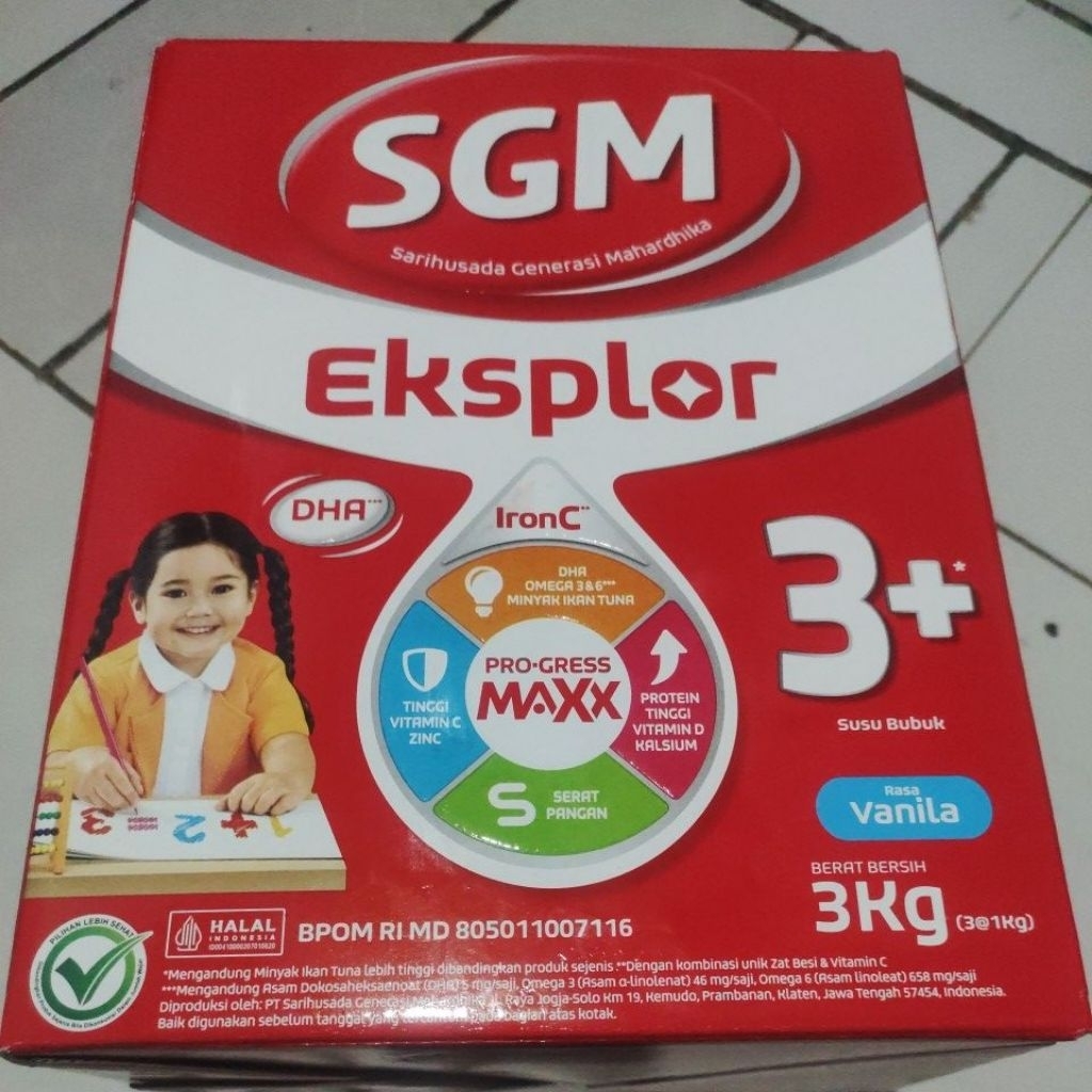 Susu SGM 3+ VANILA
