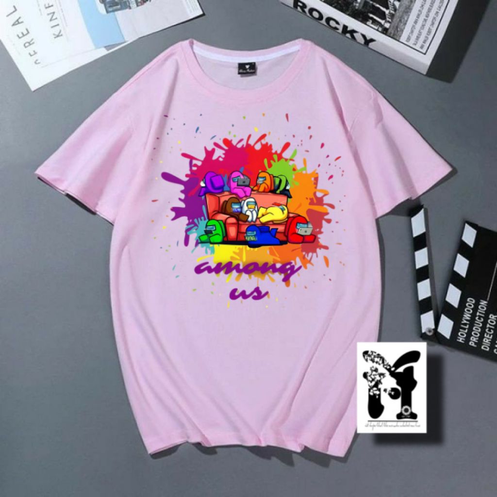 Among us kaos anak laki-laki/perempuan