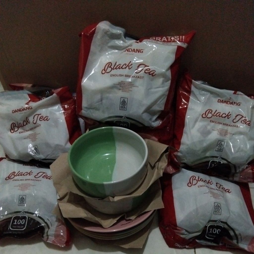 

Teh celup dandang black tea 100bag